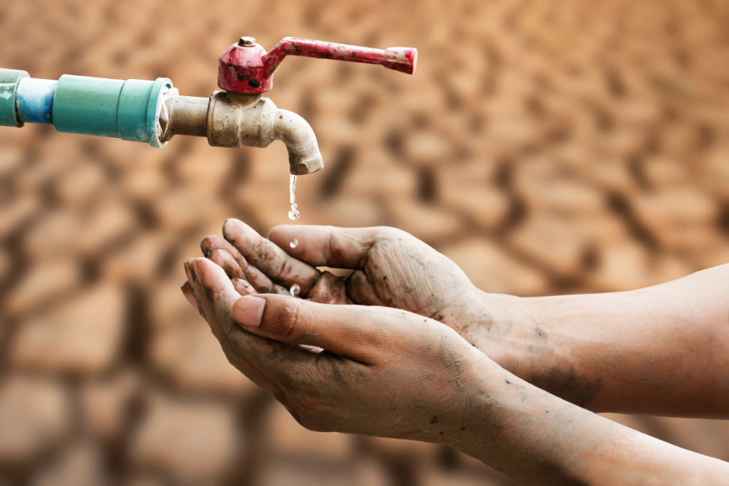 Dysentery is most common in crowded areas with poor sanitation.
